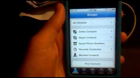 Skype calling Between Mac/ Pc/ Iphone4 /iphone 3gs & ipod touch 4g