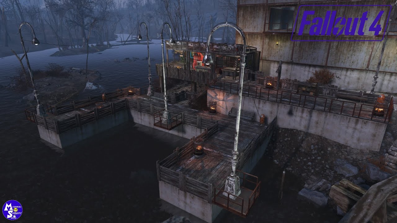 Let's Build Sanctuary(Far Harbor Settlement)The Boardwalk Build