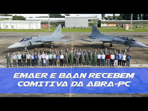 EMAER e BAAN recebem comitiva da ABRA-PC