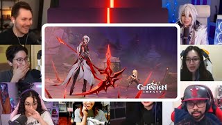 Arlno Vs Traveler Animation Cutscene Reaction Mashup Genshin Impact - Arlno Story