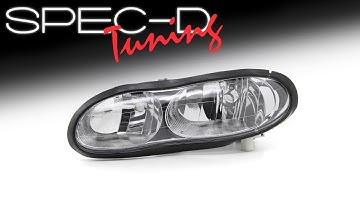 SPECDTUNING DEMO VIDEO: 1998-2002 CHEVY CAMARO HEADLIGHTS