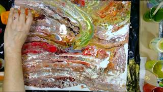 Flip and Drag Painting With a Twist!!