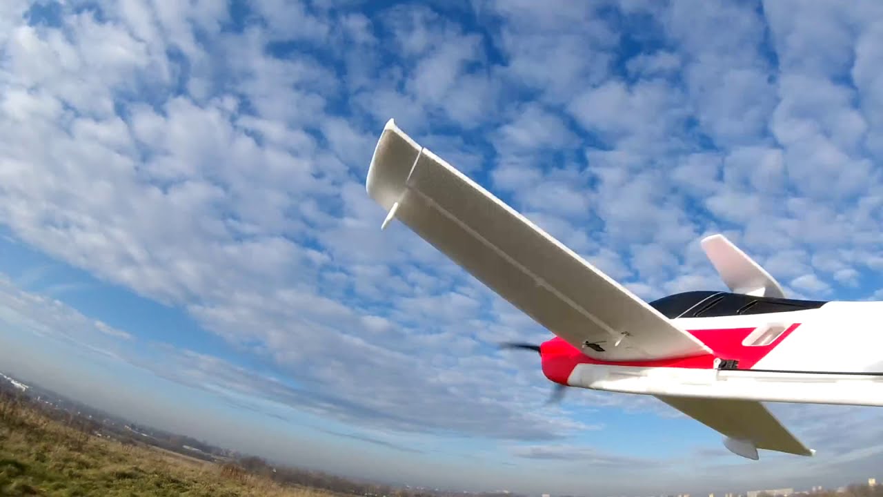 Volantex RC Saber 920 3D 756-2 My first 3D plane