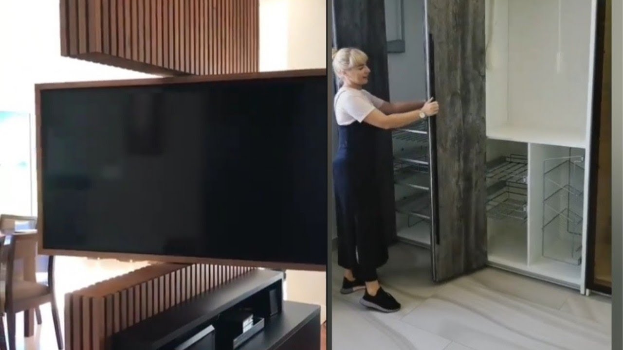 Space-Saving Ideas & Genius Hidden Rooms