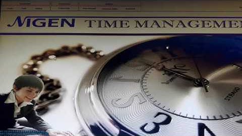 NIGEN TMS Register Employee Profile | Fingerprint Time Attendance Malaysia