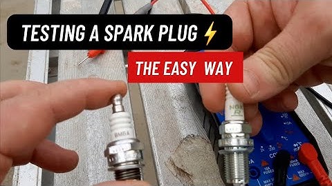 How To Test a Spark Plug with a Multimeter