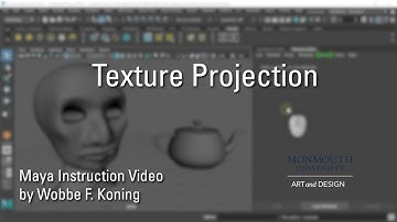 Texture Projection in Maya