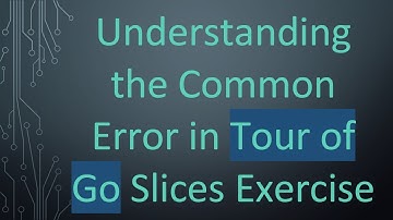 Understanding the Common Error in Tour of Go Slices Exercise