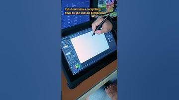 PERSPECTIVE RULER in Clip Studio Paint