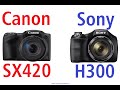 Canon PowerShot SX420 IS vs Sony Cyber-shot DSC-H300