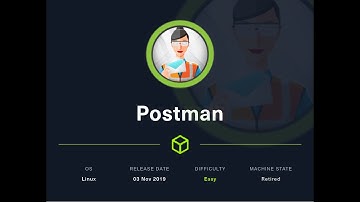 Postman Hack the box walkthrough