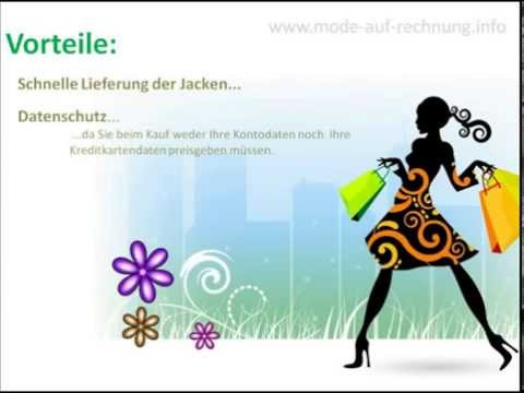 Jacken auf Rechnung kaufen - YouTube