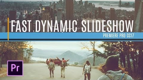 Fast Dynamic Slideshow Premiere Pro Templates