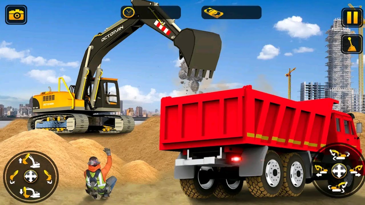 City Construction Simulator: Forklift Truck Game Android Gameplay