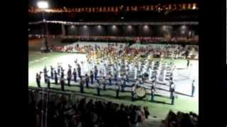 The Royal Swedish Navy Cadet Band In The Massband Performance At The Tattoo In Torrevieja Spain