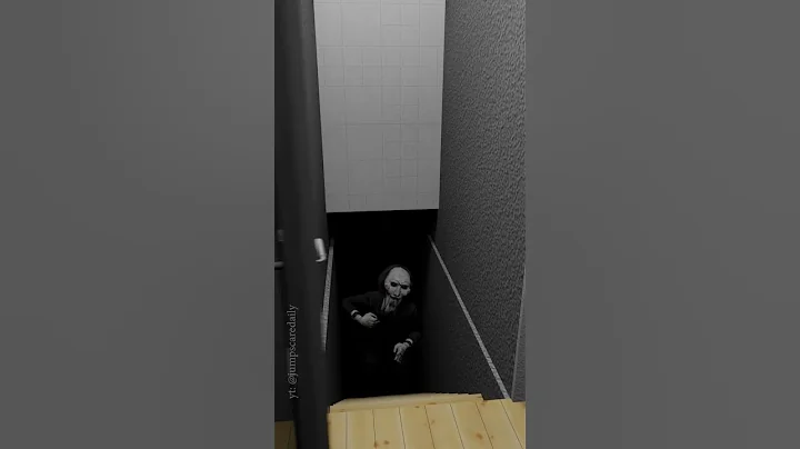 Billy (saw) try to jumpscare me #scary #shorts