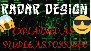 Radar Design using conditional probability