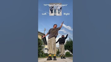 Thumbnail of Fastest Mirrored dance tutorial🔥TXT"Beautiful Strangers"Let's challenge❗️#shorts