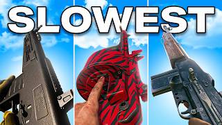 Using the Slowest Firing Gun in EVERY COD