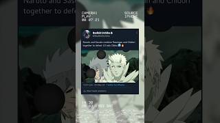 Naruto and Sasuke combine Rasengan and chidori to defeat 10 tails obito ??