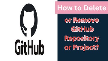 How to Delete or Remove GitHub Repository or Project Bangla 2024 #github #Repository