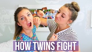 How Twins Fight | Brooklyn and Bailey