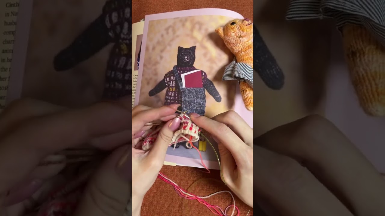 あみぐるみ 猫 クマ 琥珀糖 イチゴ チューリップ oyshiko #編みぐるみ