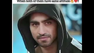 When Both of them Have same attitude Abhira ❤️ Attitude 😎 Video By @Abhira_p3q