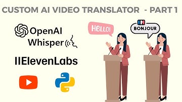 Build A Custom AI Video Translator With Python, FFmpeg, OpenAI Whisper And ElevenLabs - Part 1 #ai