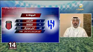 وليد علي: متوقع أن يكون الهلال هو المتحكم في المباراة أمام الرياض، وسوف يبحث عن زيادة عدد الأهداف