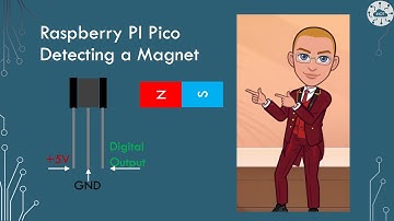 Raspberry PI Pico  and A3144 Hall Effect Sensor