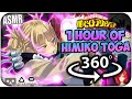 1 hour of yandere toga asmr 360 my hero academia 360 vr