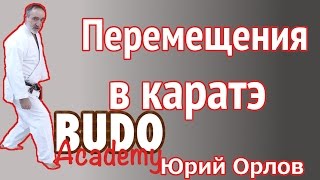 Техника перемещений в каратэ. Юрий Орлов