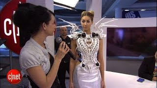 Tomorrow Daily - 107: CES 2015, robot beer pong, Intel Spider Dress and Nerdist's Jessica Chobot