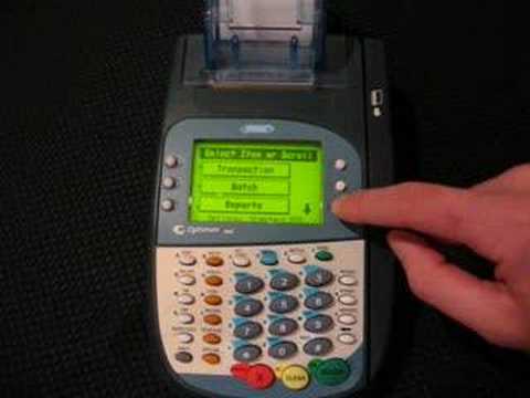 Free Hypercom Optimum T4100 Credit Card Processing Terminal