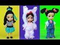 👗 ¡Hago 3 Outfits en Miniatura para Blancanieves Junior! - Diy para Muñecas