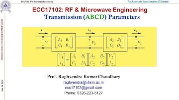 Lecture ECC-17102: ABCD-Parameters