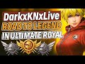 Road to legend in Ultimate Royale with Dark Knight🔥❤️🔥 DarkxKNxLive is live