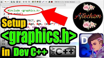 graphics.h in turbo c++ | graphics.h in vscode 2022| graphics.h no such file or directory in Dev c++