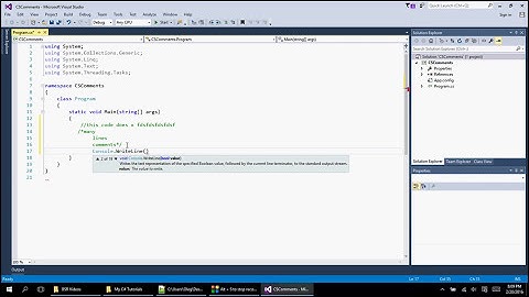 C# Programming Tutorial 7 - Comments