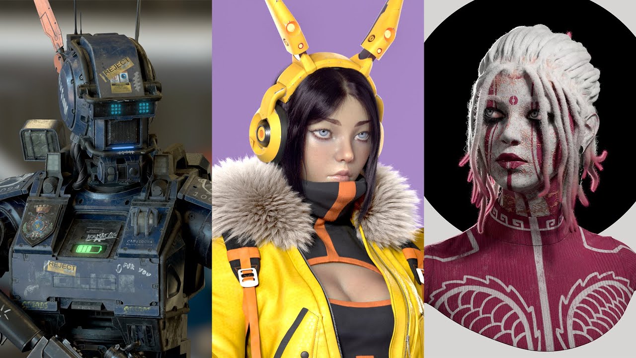 3D Character Artist Showreel 2025 - Devis Vasco