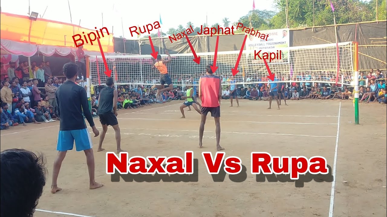 Bipin,Rupa,Japhat Vs Naxal,Prabhat,Kapil ll Dhaba Volleyball Match ⚽⚽ Rayagada #Rk Official