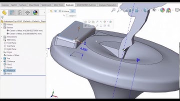 SOLIDWORKS: Optimizing the Location of the Center of Mass