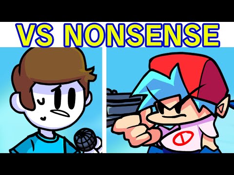 Friday Night Funkin&rsquo; VS Nonsense FULL WEEK + Cutscenes & All Endings (FNF Mod/Hard) (Funny Mod)