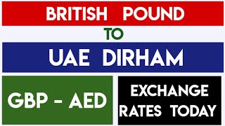 Rate British Pound To Emirati Dirham Today 18 September 2025
