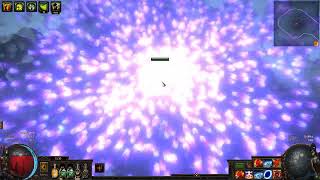 PoE [3.20] STD Vaal Fireball: Projectile speed -72% vs +389%