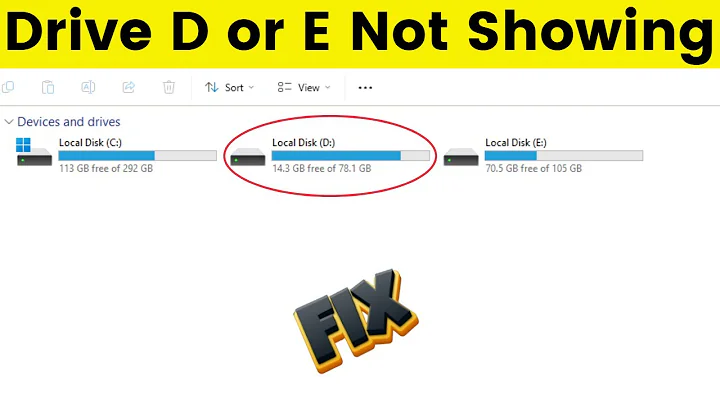 FIX Your Missing D Drive or E Drive with This ONE Simple Trick