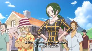 Luffy Left His Village For The First Time