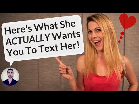 THIS Is How She Wants You To TEXT HER | A Girl's Advice On What To Text A Girl & Get A Date