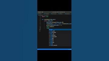 Python program to create countdown timer #shorts #coding #programming#coding #pythonprogramming